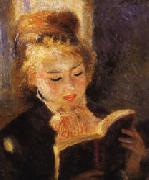 Auguste renoir Woman Reading Spain oil painting artist